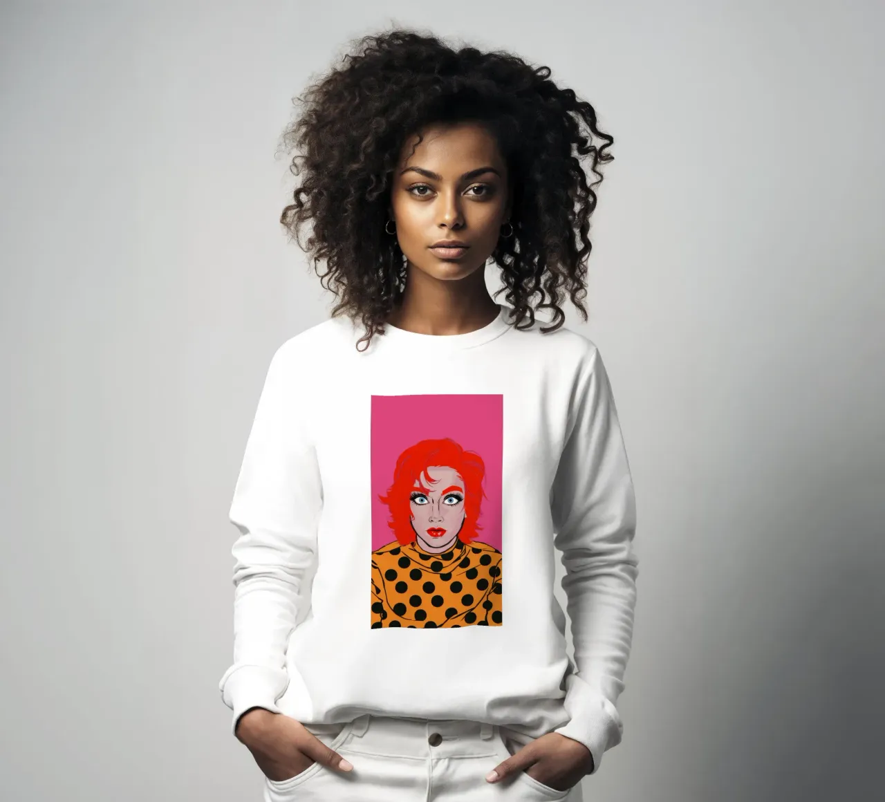 Stupore della Pop Art felpa da Selene Shade