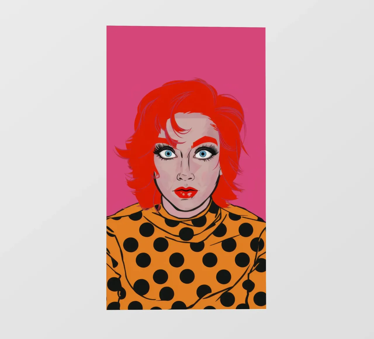 Stupore della Pop Art telo in pvc da Selene Shade