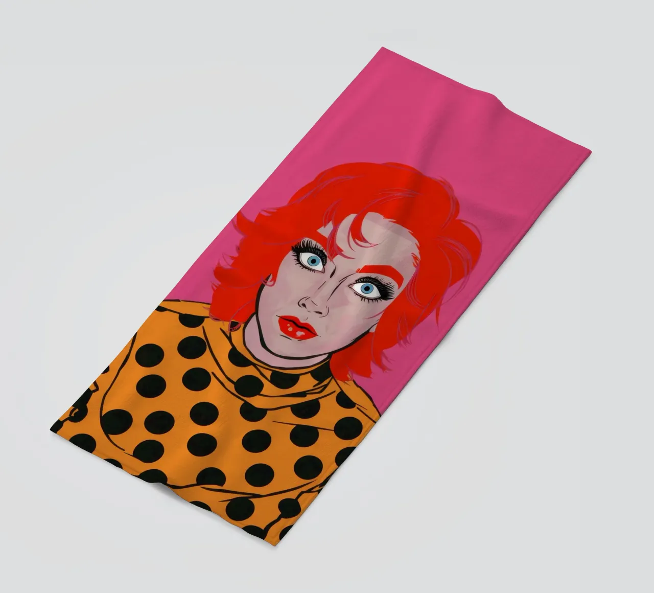 Stupore della Pop Art telo mare da Selene Shade
