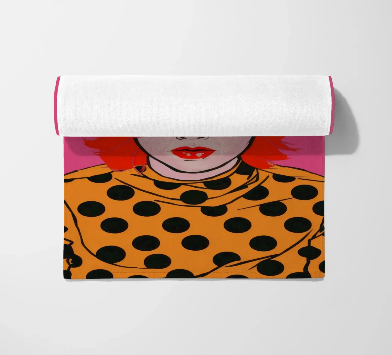 Stupore della Pop Art telo mare da Selene Shade