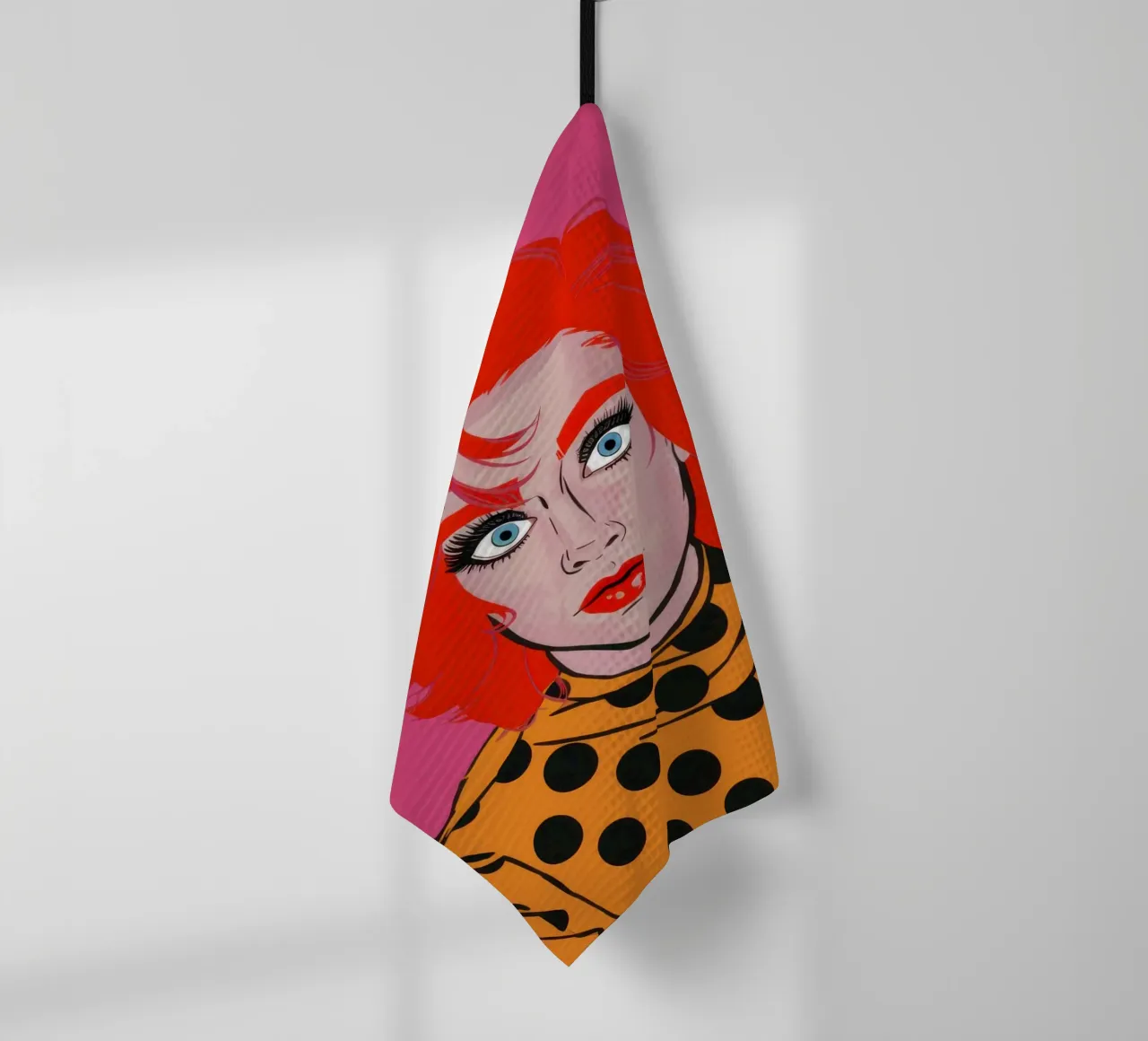 Stupore della Pop Art canovaccio da cucina da Selene Shade