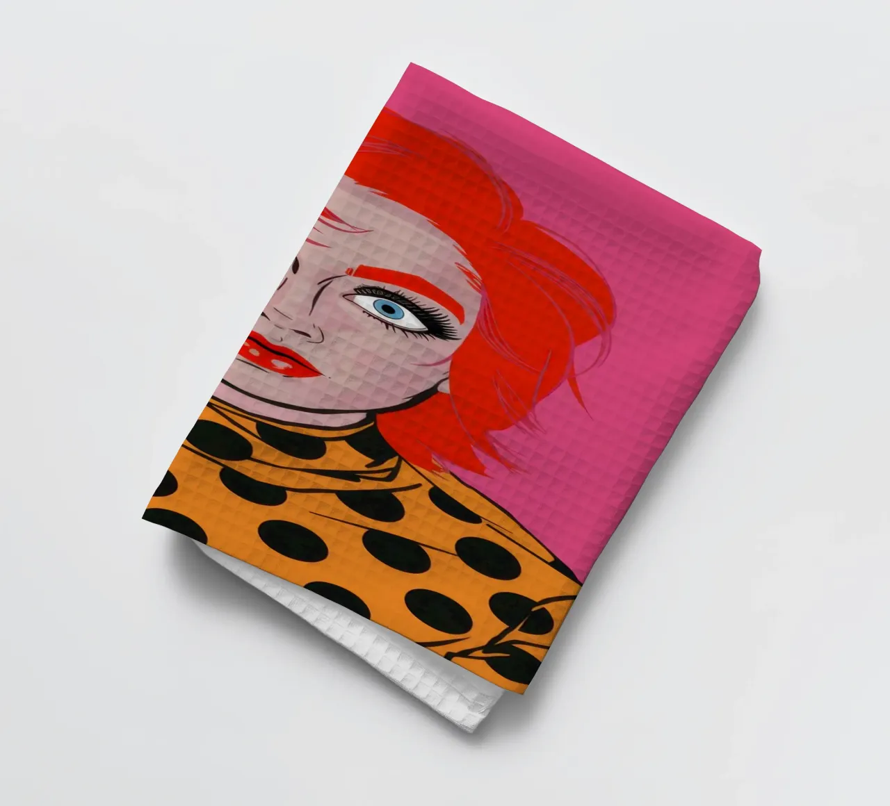Stupore della Pop Art canovaccio da cucina da Selene Shade