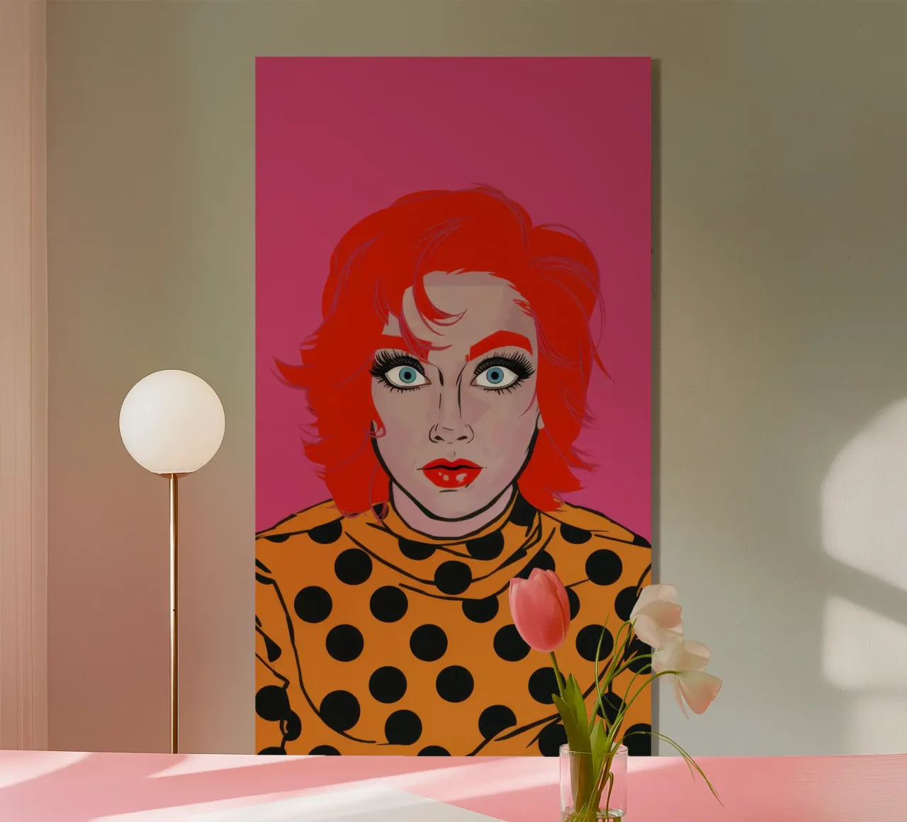 Stupore della Pop Art plexiglass da Selene Shade
