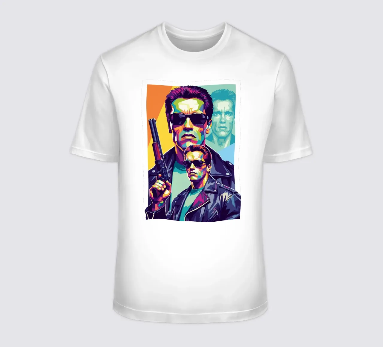 Terminator - Arnold Schwarzenegger (1) t-shirt da Hantamrata