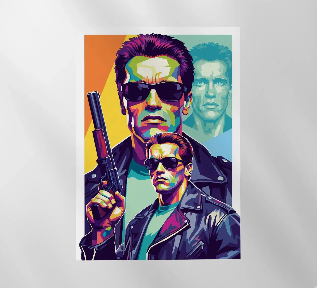 Terminator - Arnold Schwarzenegger (1) pellicola backlit da Hantamrata
