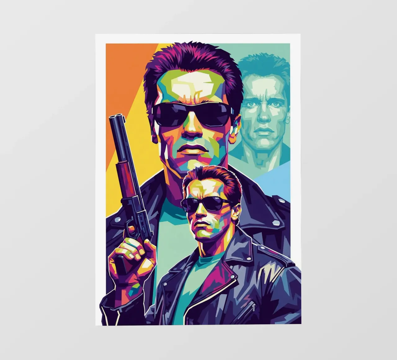 Terminator - Arnold Schwarzenegger (1) pellicola backlit da Hantamrata