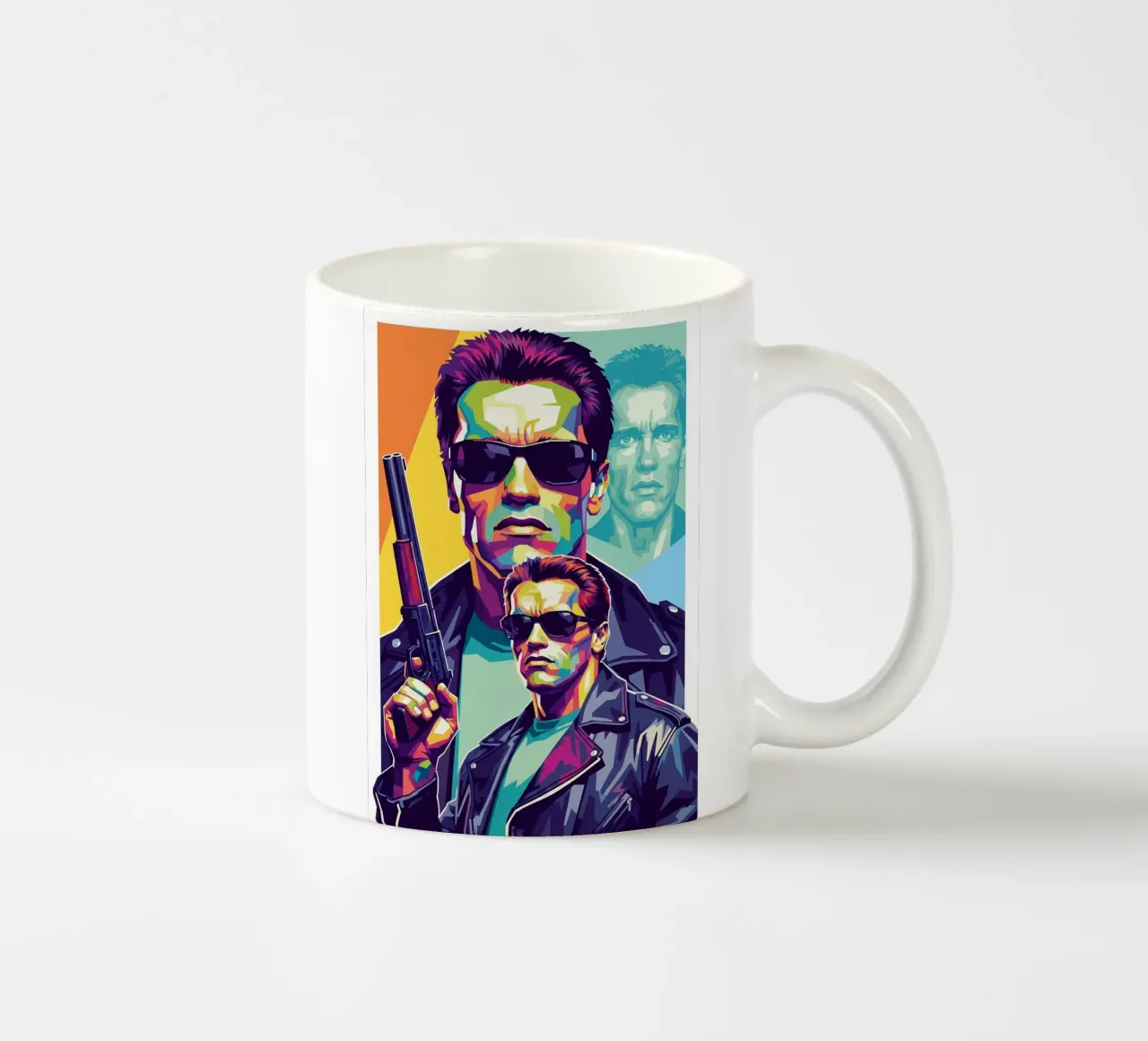 Terminator - Arnold Schwarzenegger (1) tazza in ceramica da Hantamrata