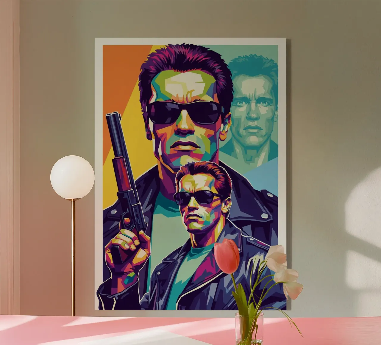 Terminator - Arnold Schwarzenegger (1) plexiglass da Hantamrata