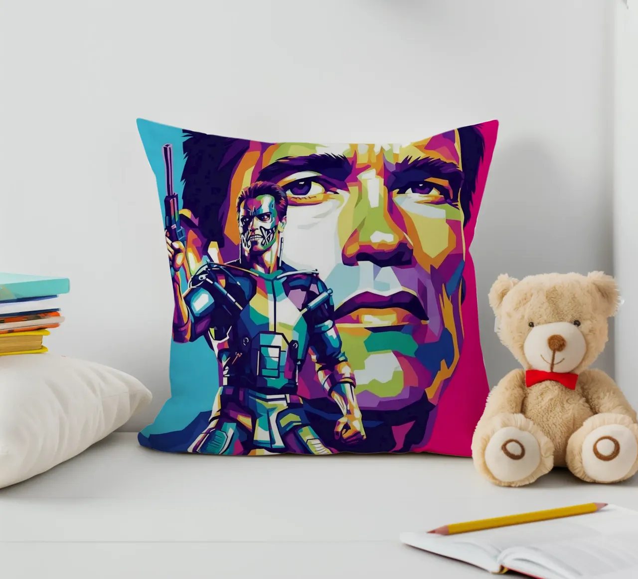Terminator - Arnold Schwarzenegger (2) cuscino da Hantamrata