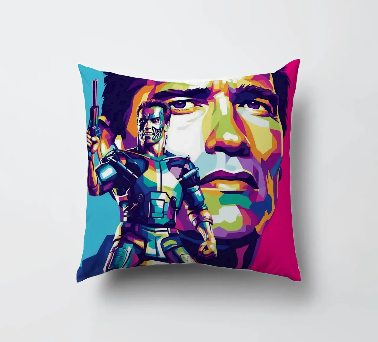 Terminator - Arnold Schwarzenegger (2) cuscino da Hantamrata