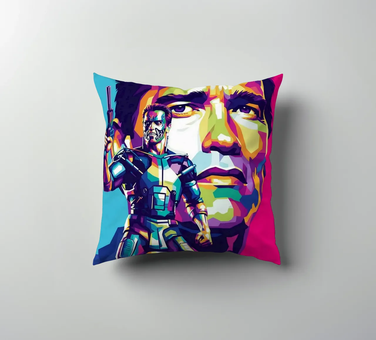Terminator - Arnold Schwarzenegger (2) cuscino da Hantamrata