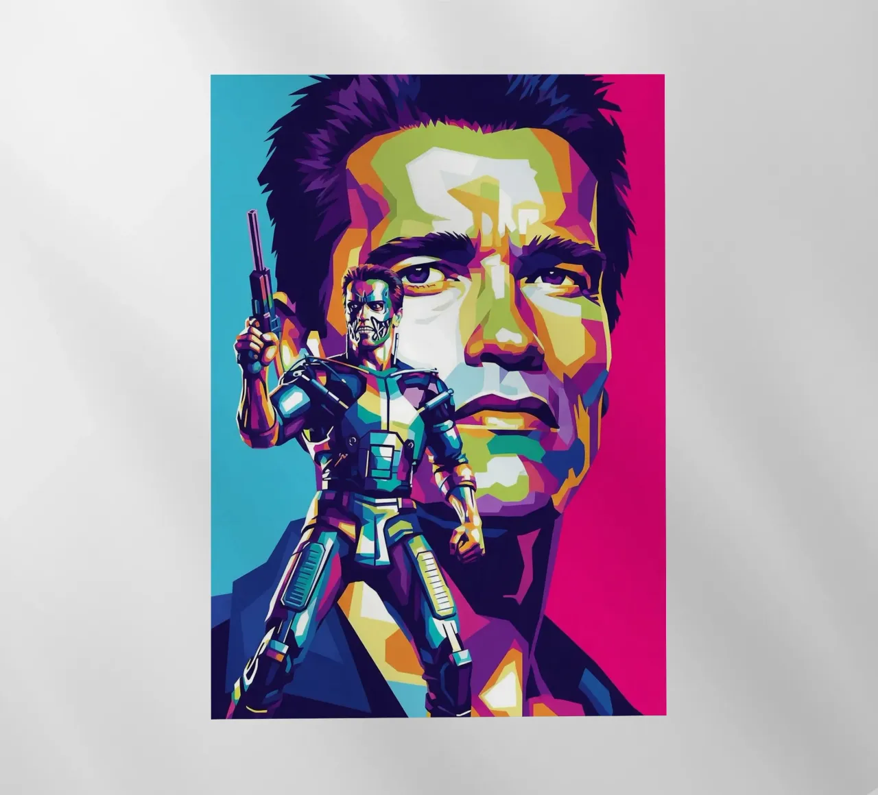 Terminator - Arnold Schwarzenegger (2) pellicola backlit da Hantamrata