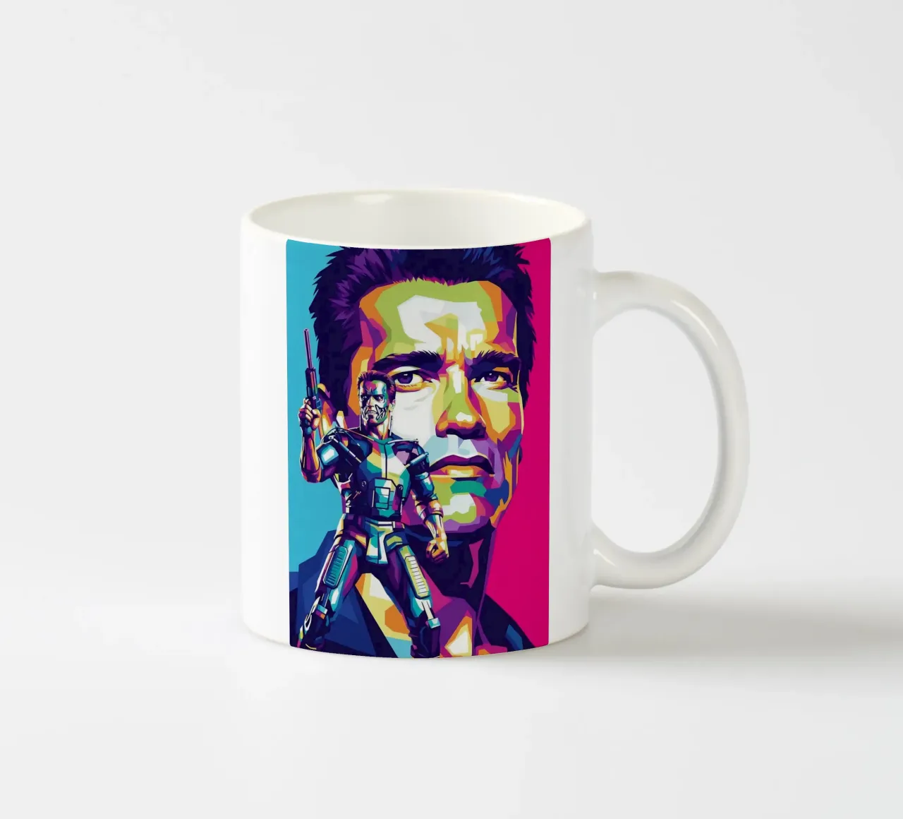 Terminator - Arnold Schwarzenegger (2) tazza in ceramica da Hantamrata