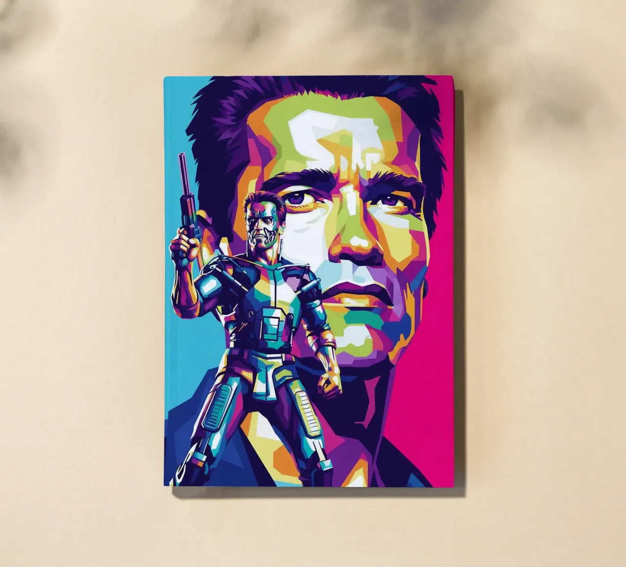 Terminator - Arnold Schwarzenegger (2) notebook by Hantamrata