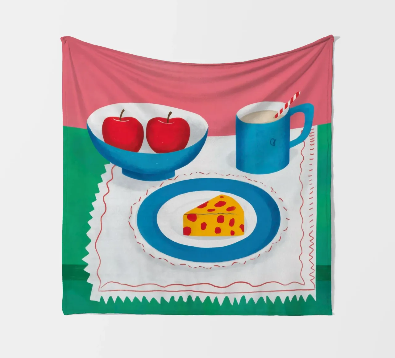 Cena semplice Immobile coperta in pile da Selene Shade