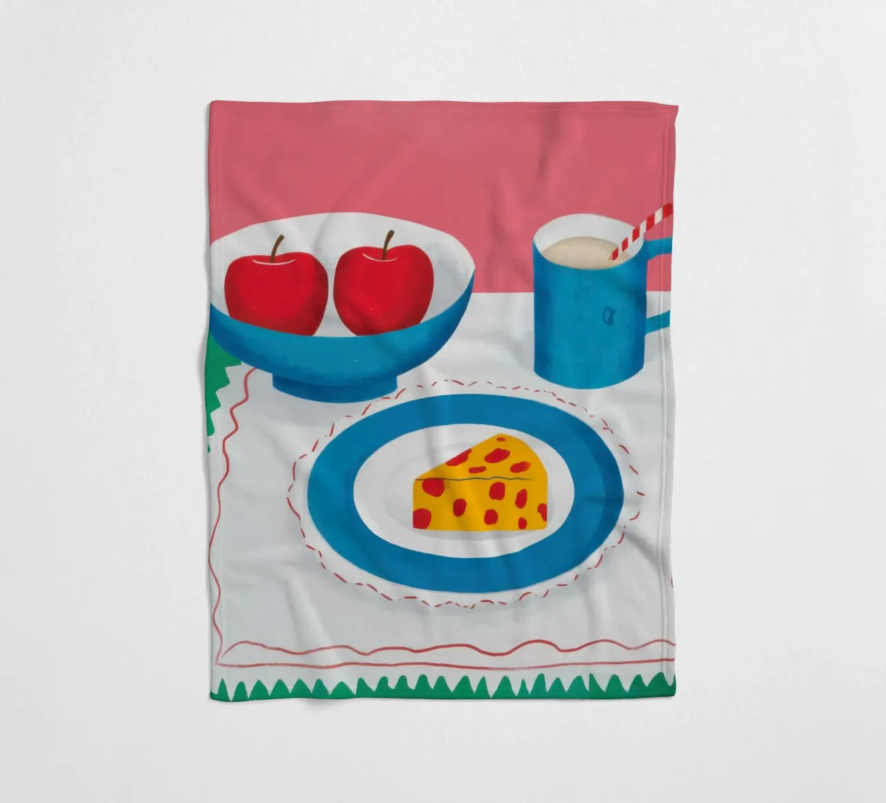 Cena semplice Immobile coperta in pile da Selene Shade