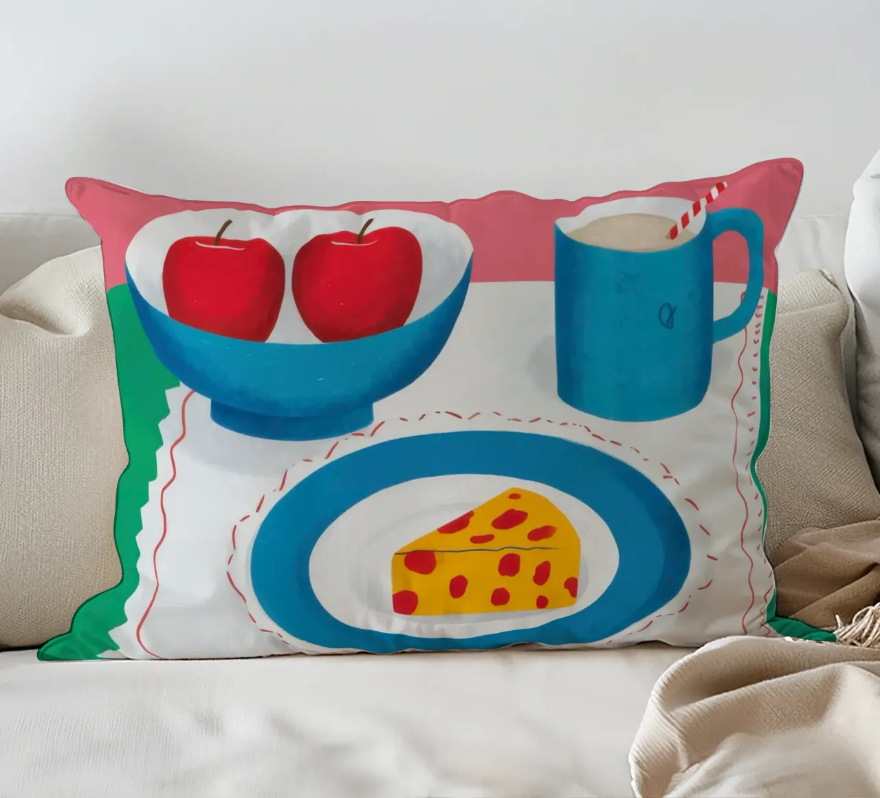 Cena semplice Immobile cuscino da Selene Shade