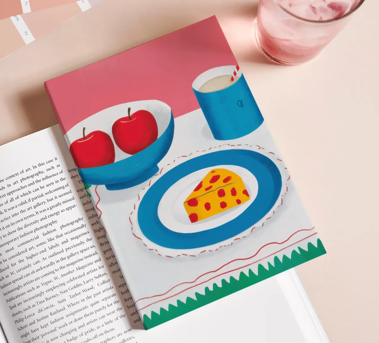 Simple Supper Stillness notebook by Selene Shade