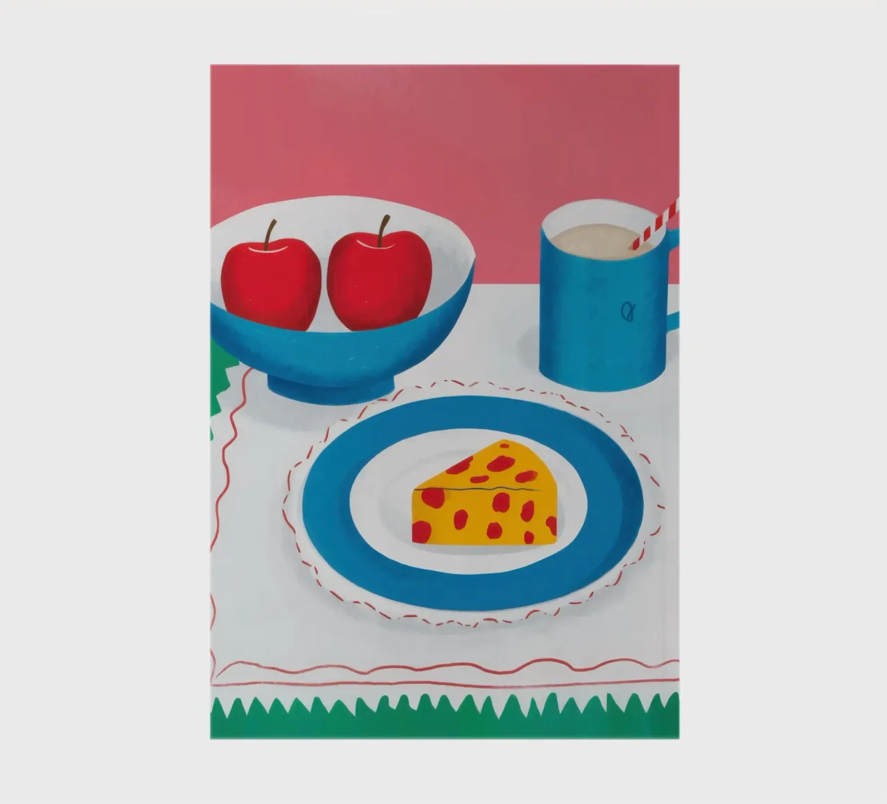 Simple Supper Stillness notebook by Selene Shade