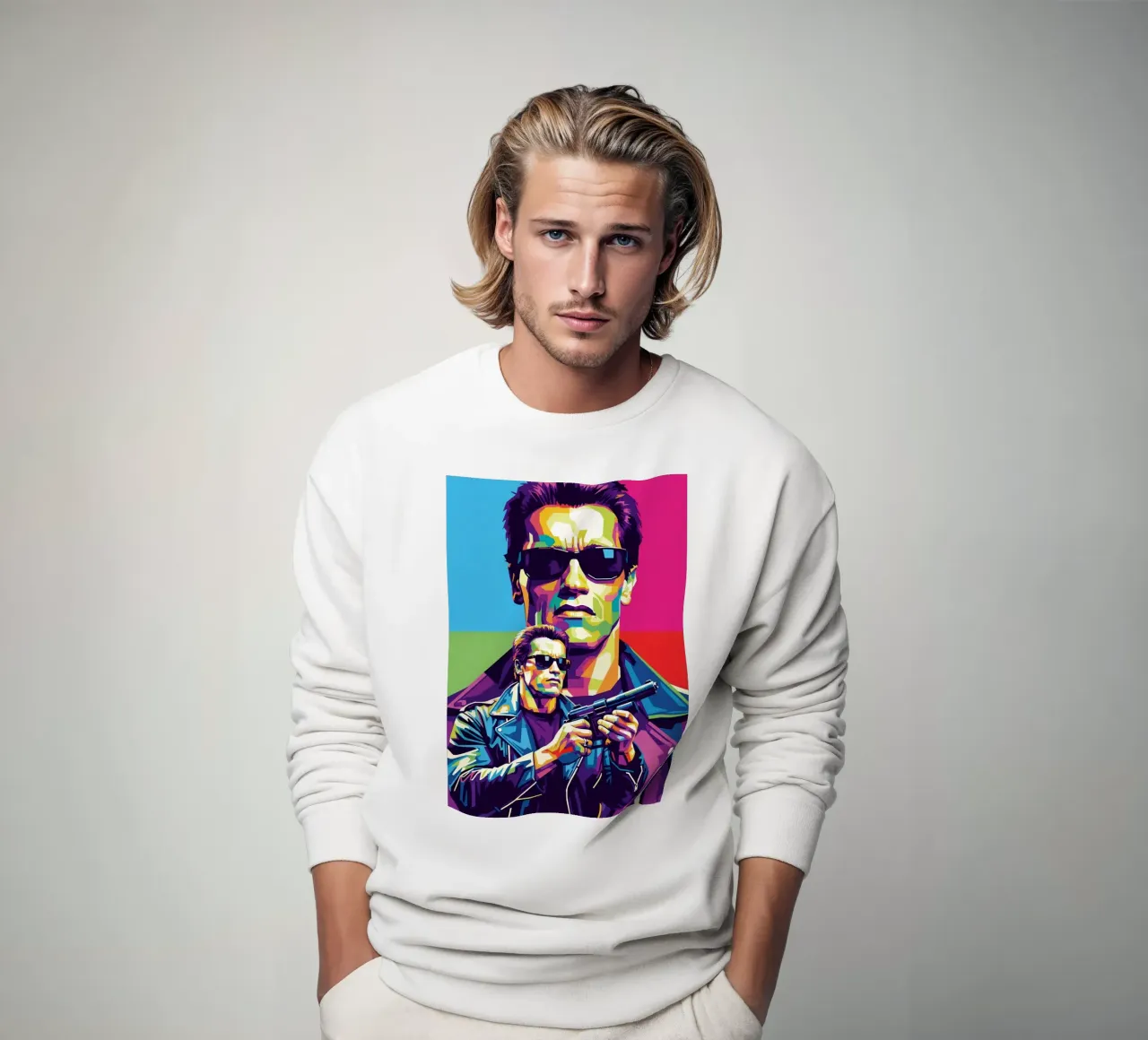 Terminator - Arnold Schwarzenegger (3) felpa da Hantamrata