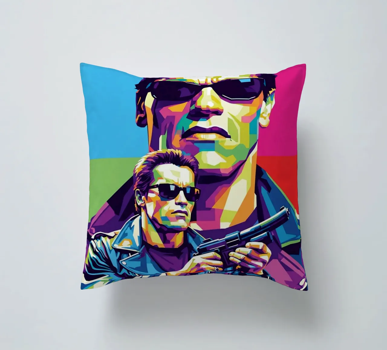 Terminator - Arnold Schwarzenegger (3) cuscino da Hantamrata