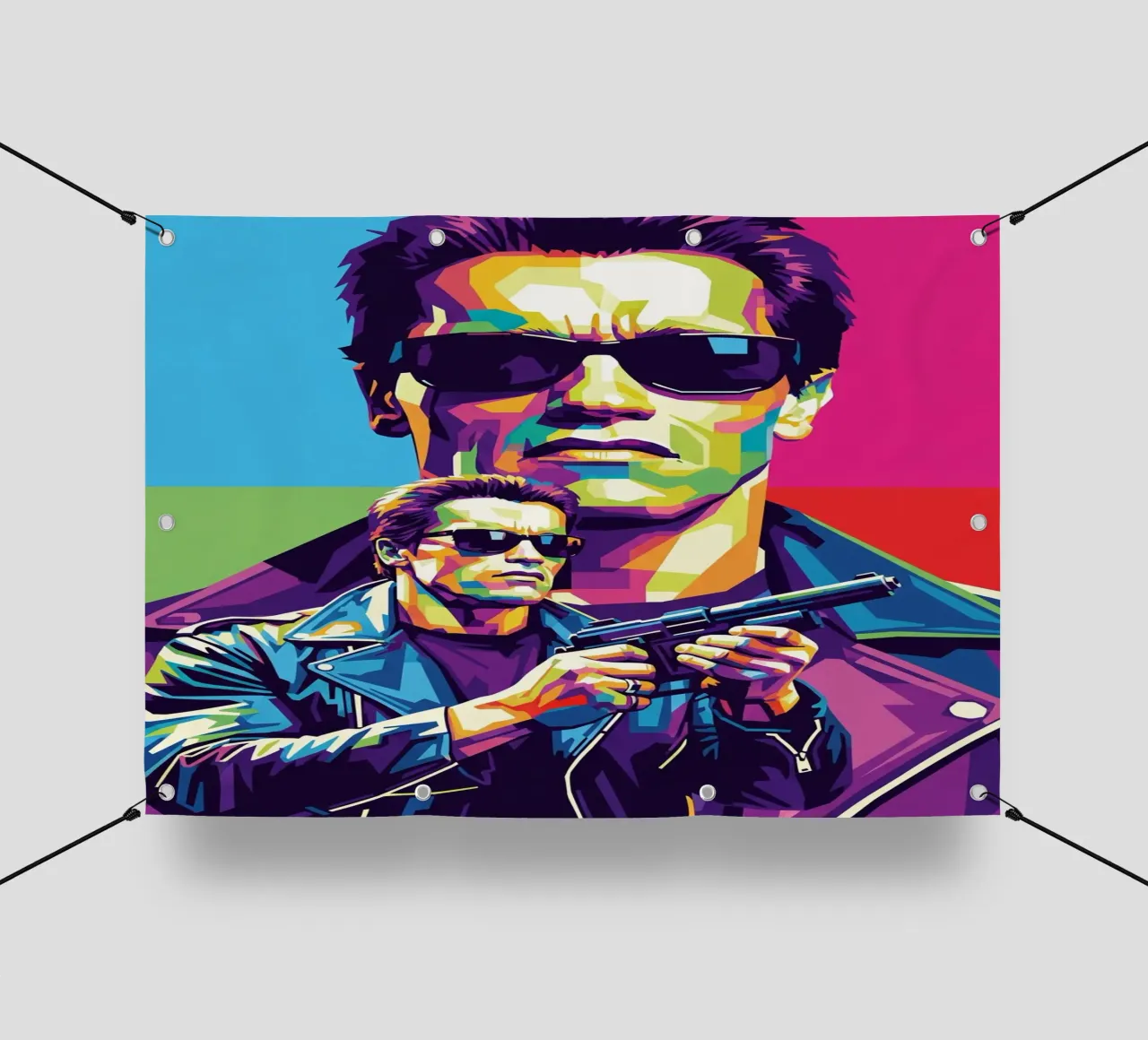 Terminator - Arnold Schwarzenegger (3) telo in pvc da Hantamrata