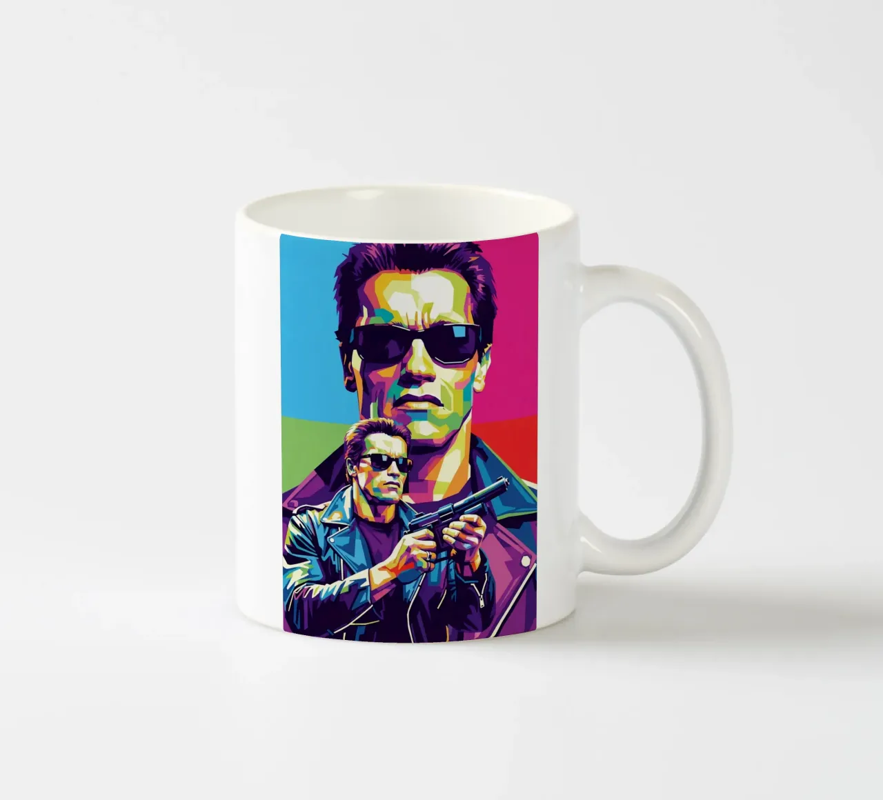 Terminator - Arnold Schwarzenegger (3) tazza in ceramica da Hantamrata