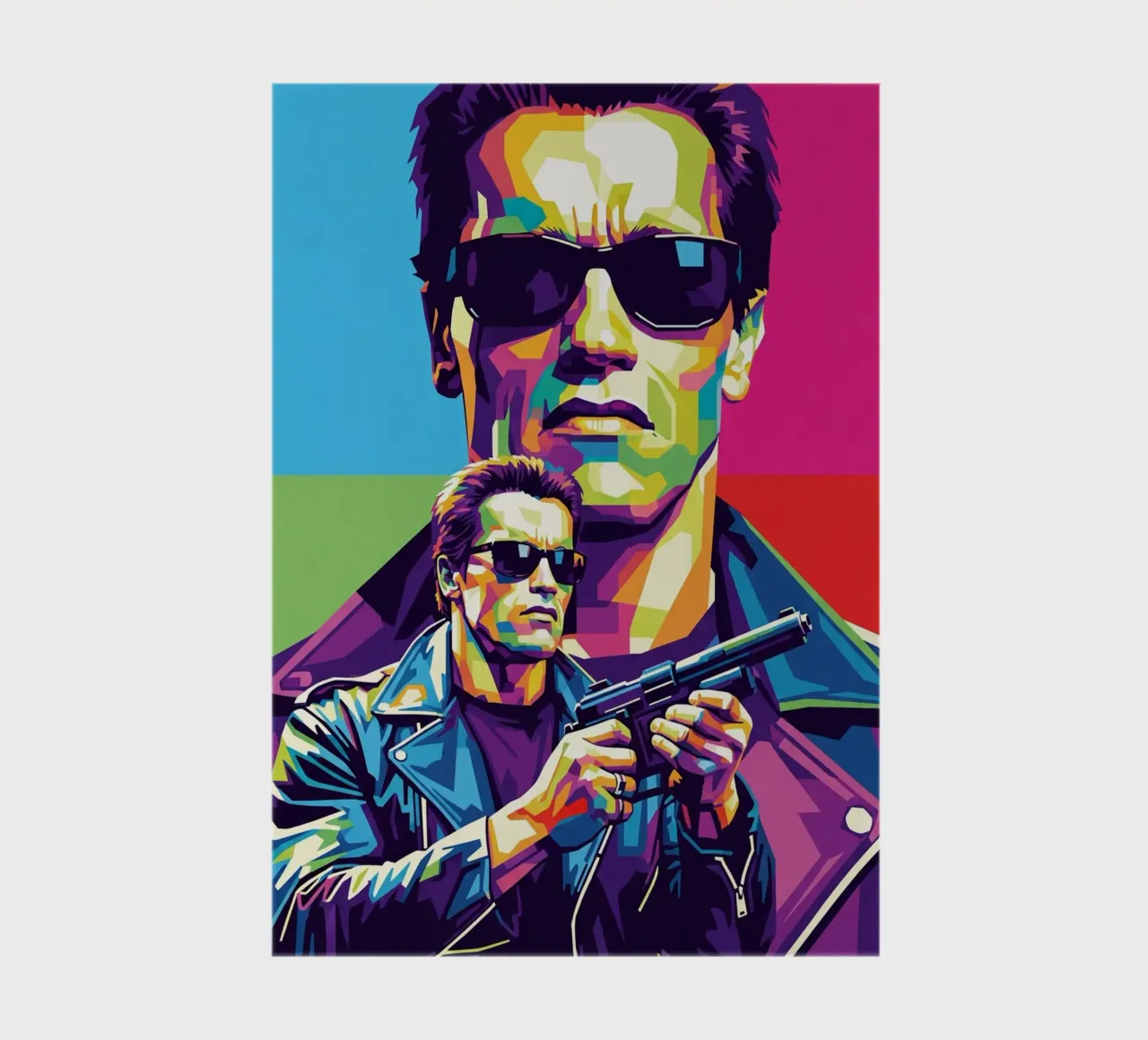 Terminator - Arnold Schwarzenegger (3) notebook by Hantamrata