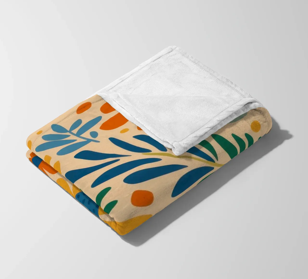 Retro Daisy Pattern coperta in pile da Mark Solaria