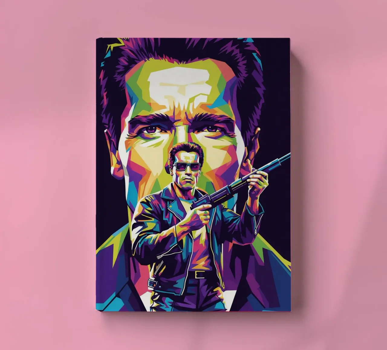 Terminator - Arnold Schwarzenegger (4) notebook by Hantamrata