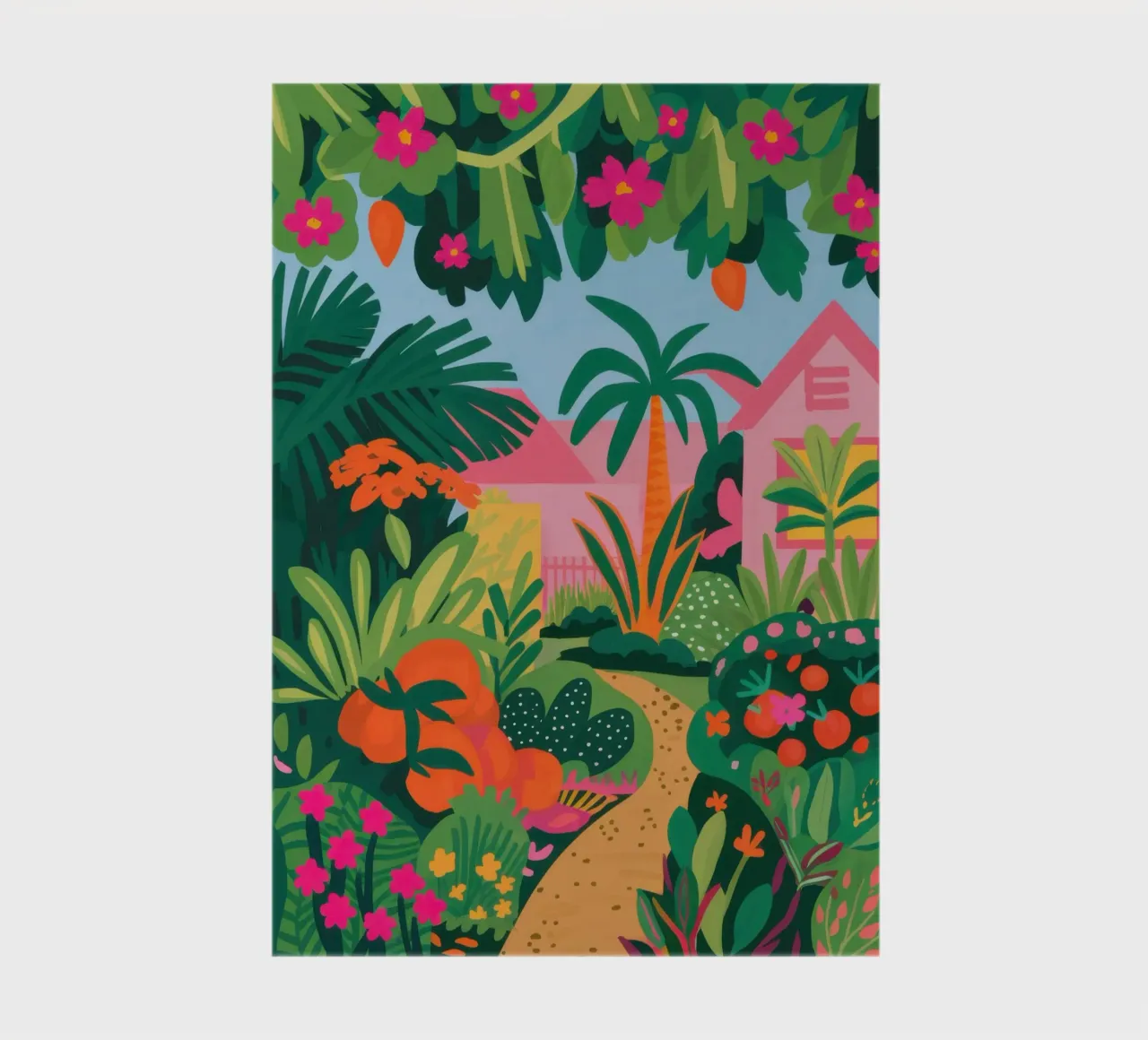 Jungle Flamingo Path notebook by Mark Solaria