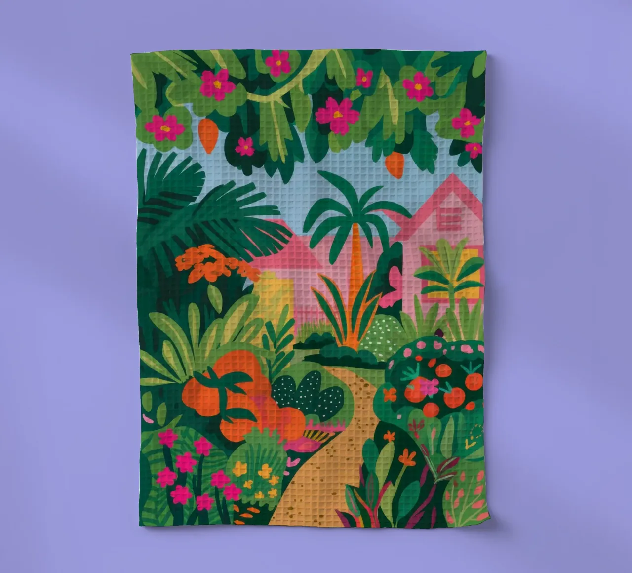 Jungle Flamingo Path torchon de Mark Solaria