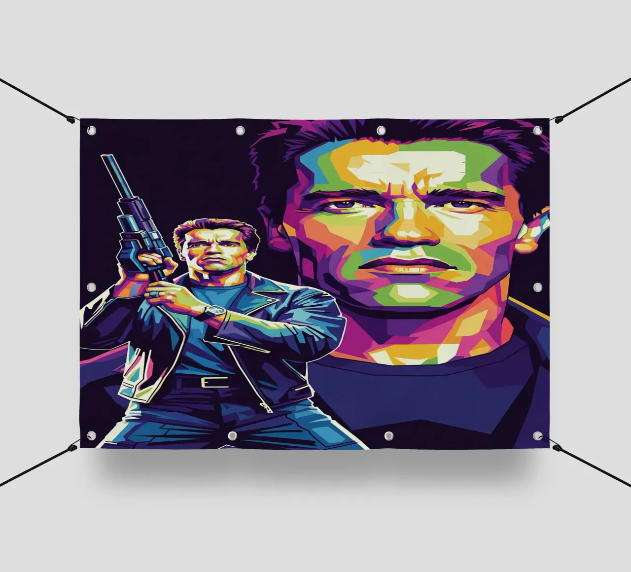 Terminator - Arnold Schwarzenegger (5) telo in pvc da Hantamrata