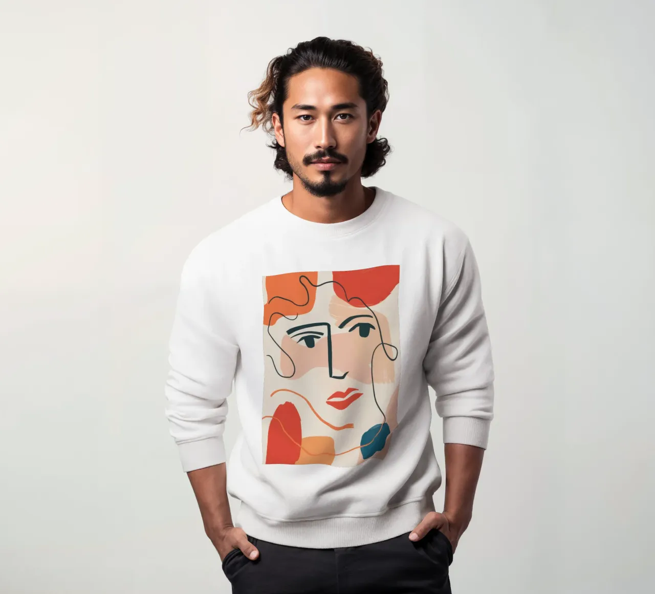 Espressione fluida della linea felpa da Selene Shade