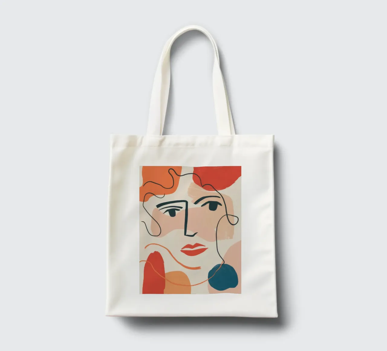 Espressione fluida della linea borsa in juta da Selene Shade
