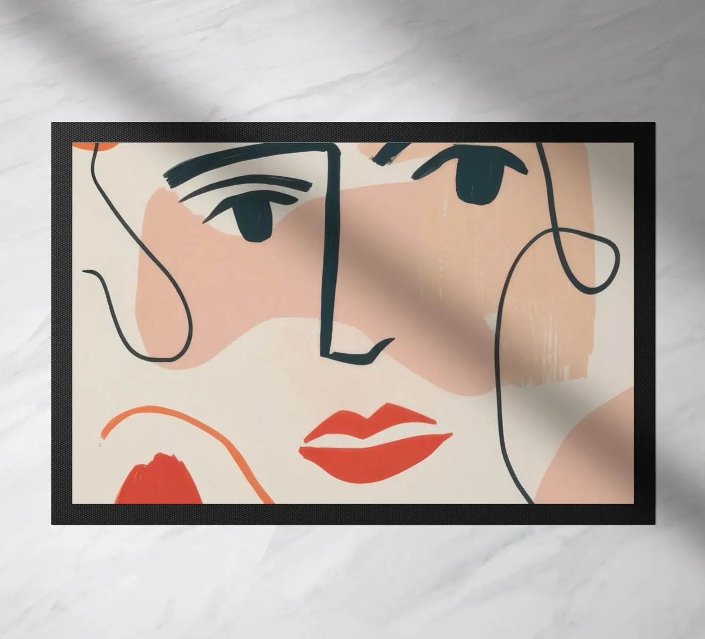 Fluid Line Expression Fußmatte von Selene Shade