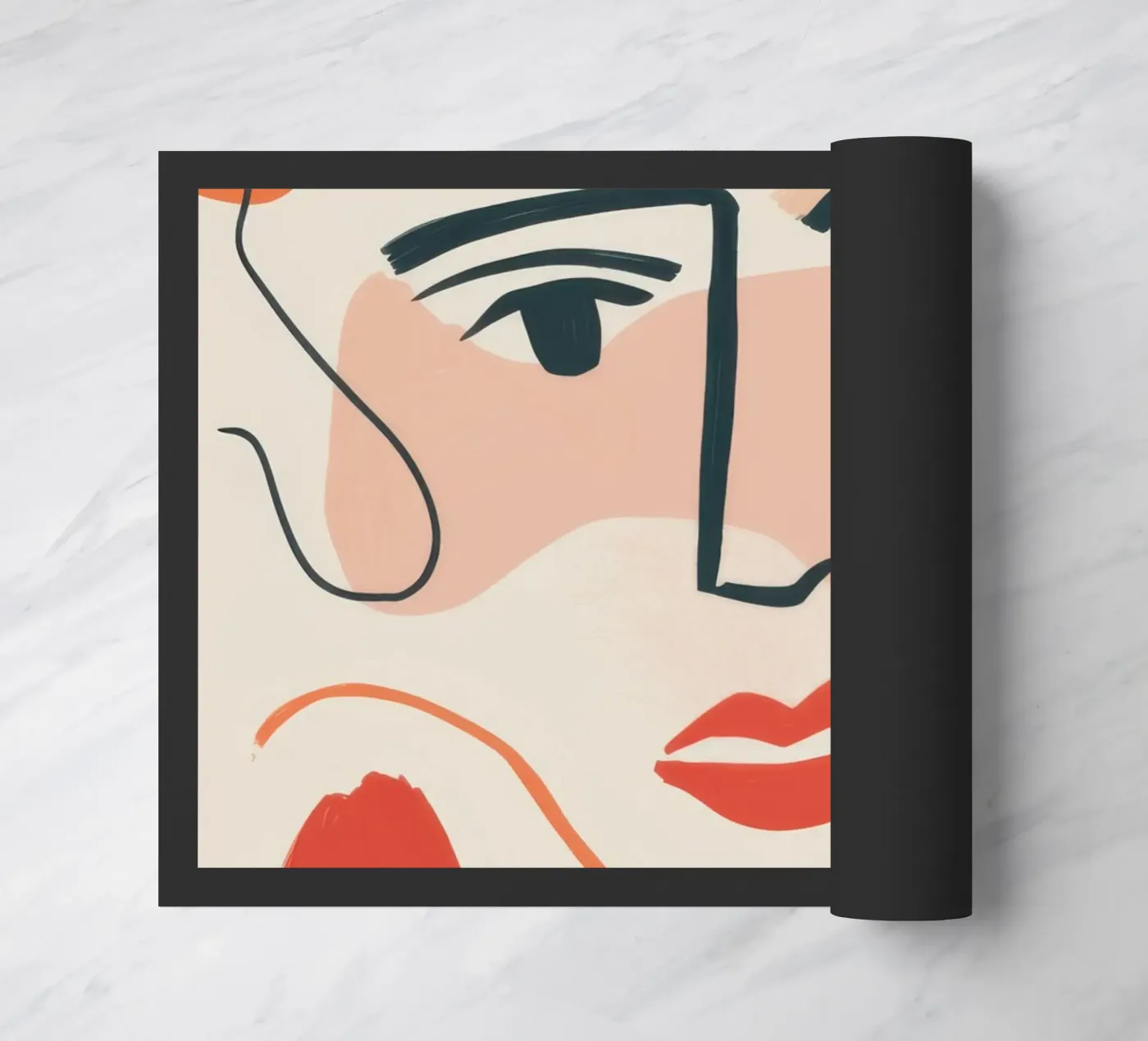 Fluid Line Expression Fußmatte von Selene Shade