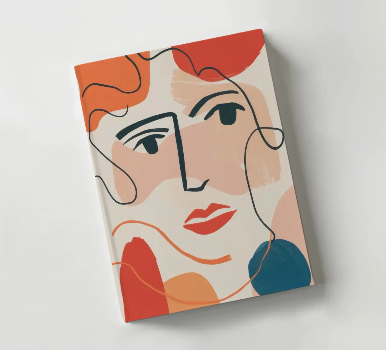 Fluid Line Expression notebook by Selene Shade
