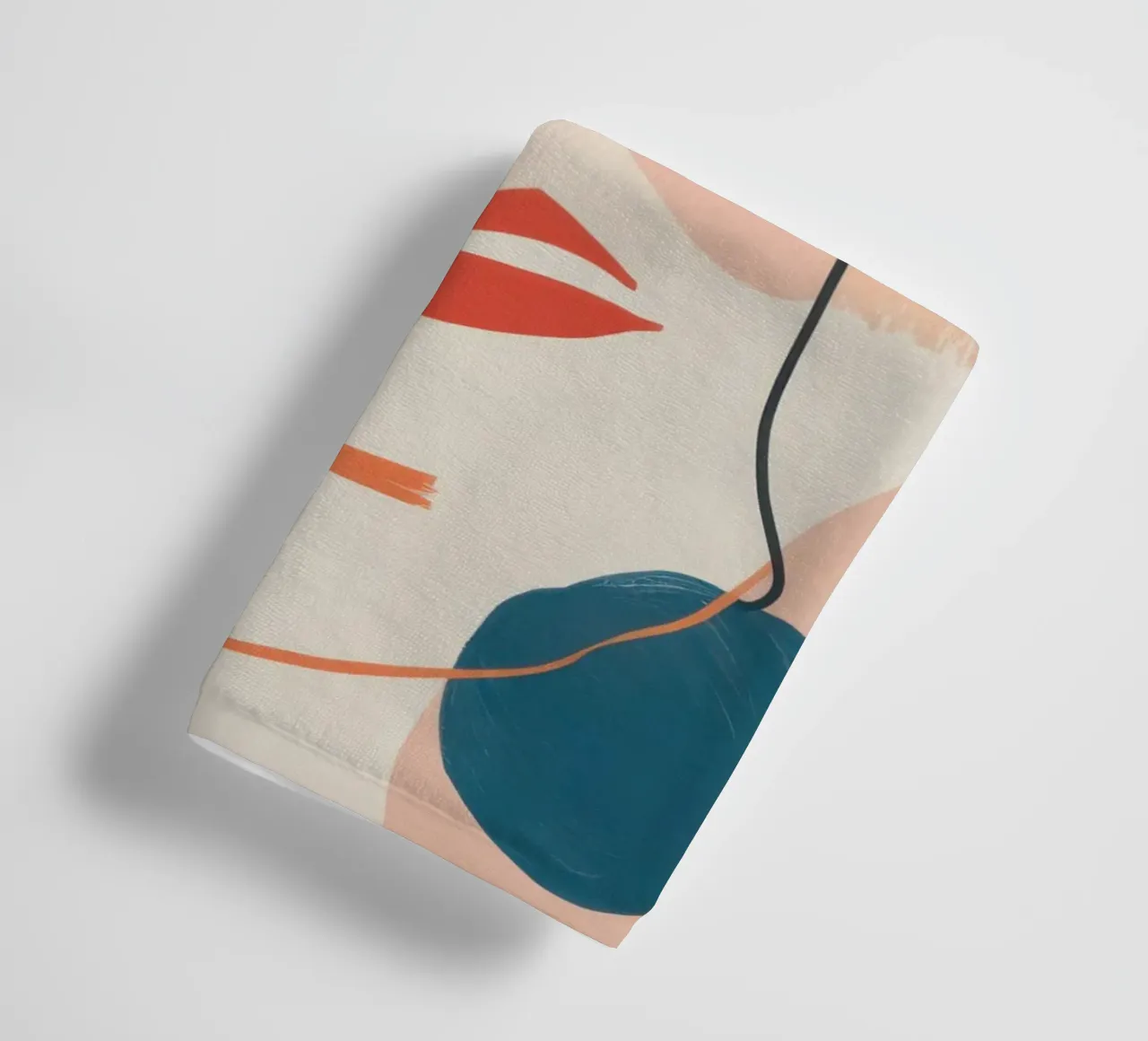 Fluid Line Expression towel by Selene Shade