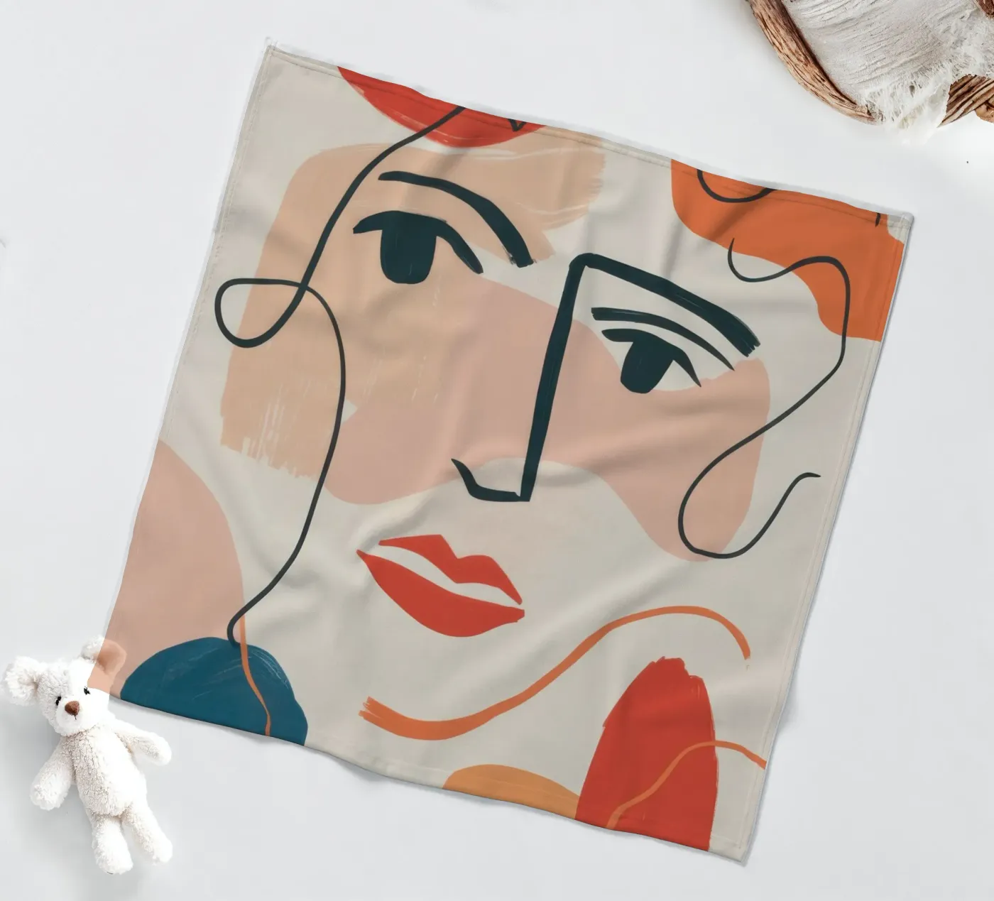 Fluid Line Expression Fleecedecke von Selene Shade