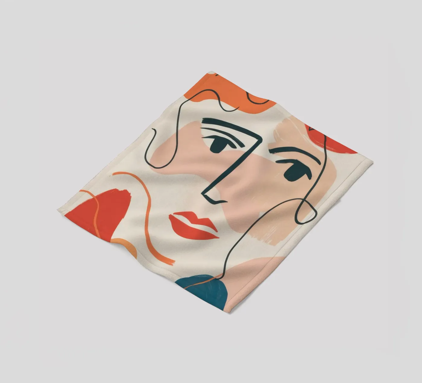 Fluid Line Expression Fleecedecke von Selene Shade