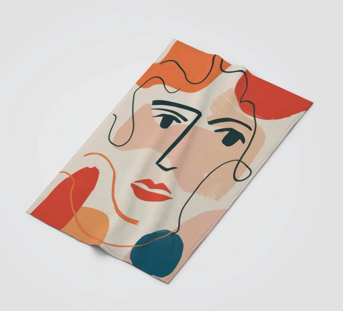 Fluid Line Expression Fleecedecke von Selene Shade