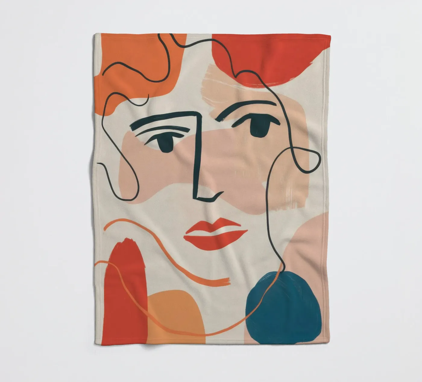 Fluid Line Expression Fleecedecke von Selene Shade