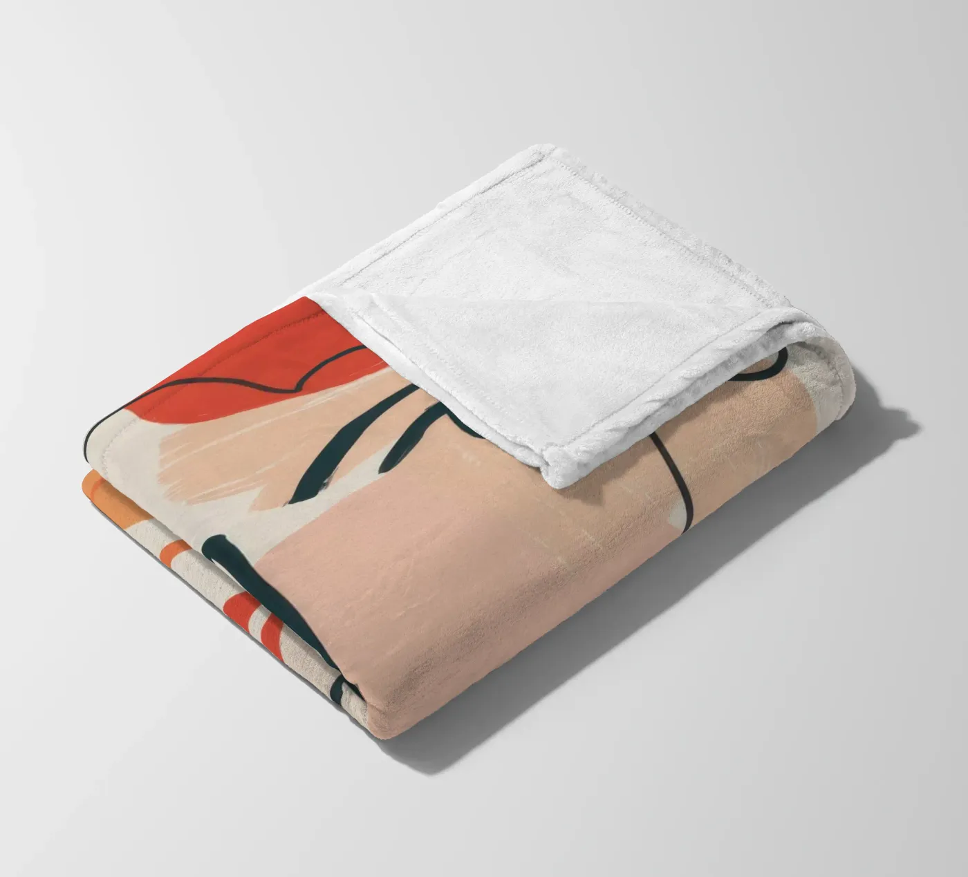 Fluid Line Expression Fleecedecke von Selene Shade