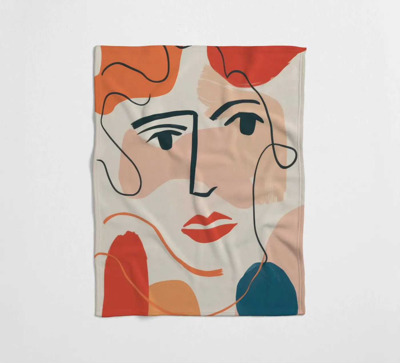 Fluid Line Expression Fleecedecke von Selene Shade