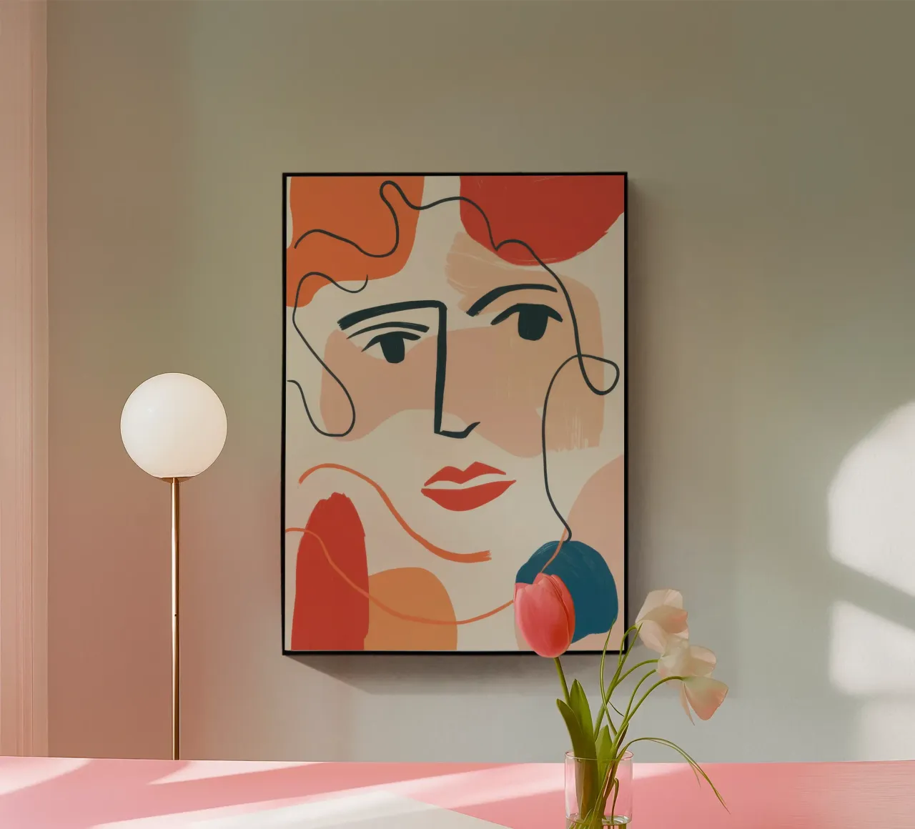 Espressione fluida della linea plexiglass da Selene Shade