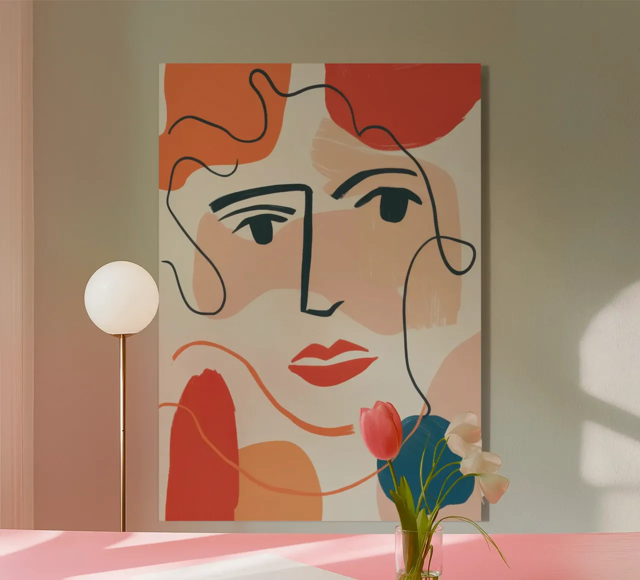 Espressione fluida della linea plexiglass da Selene Shade