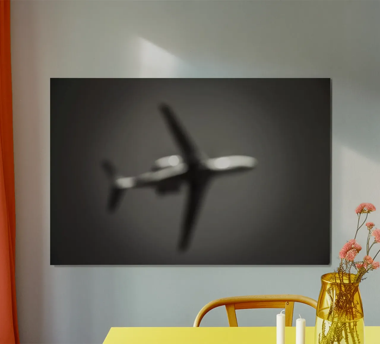 Persi nello spazio poster con telaio in plastica da Tal Paz-Fridman
