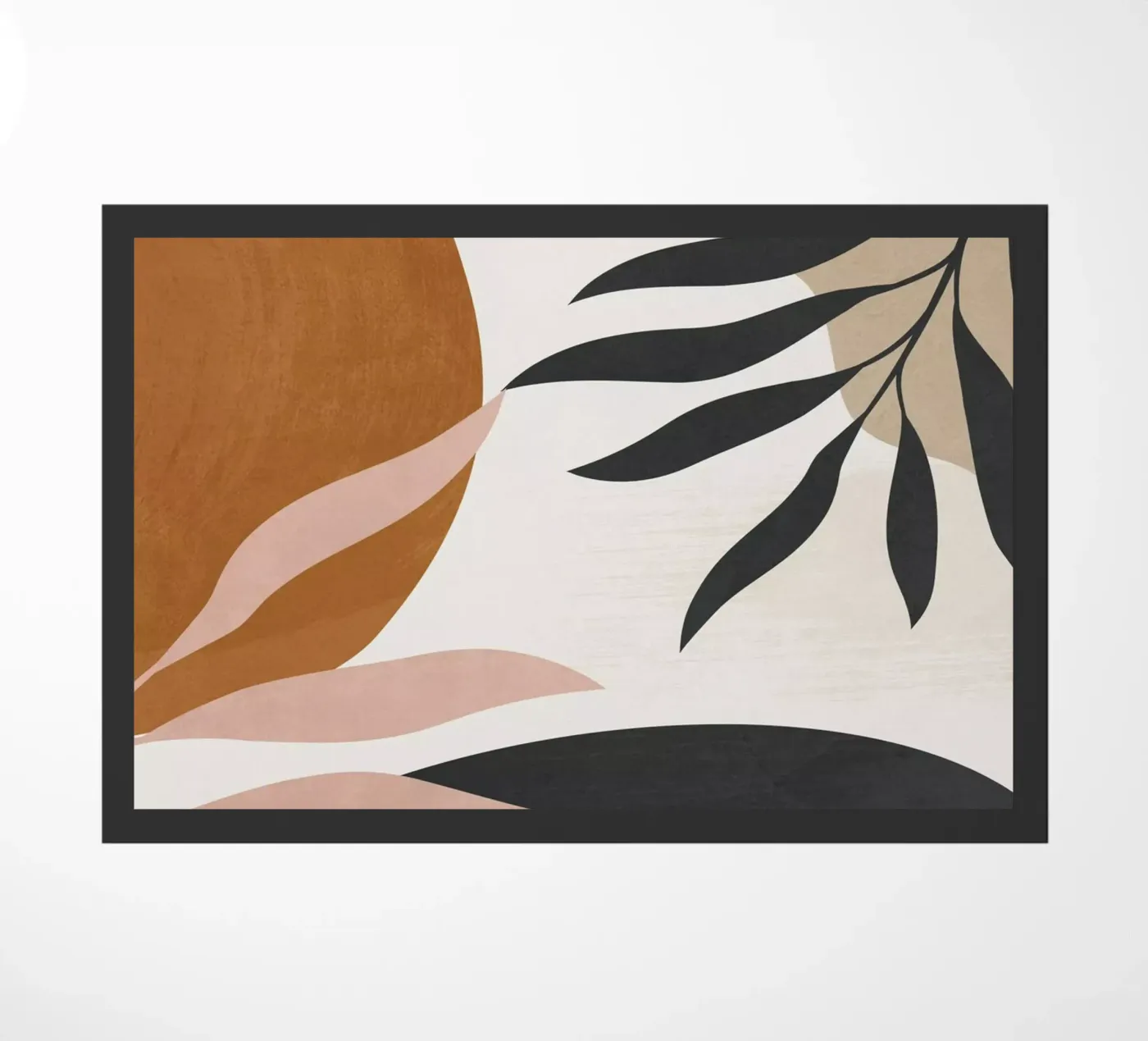 Abstracte kunst 54 deurmat van ThingDesign