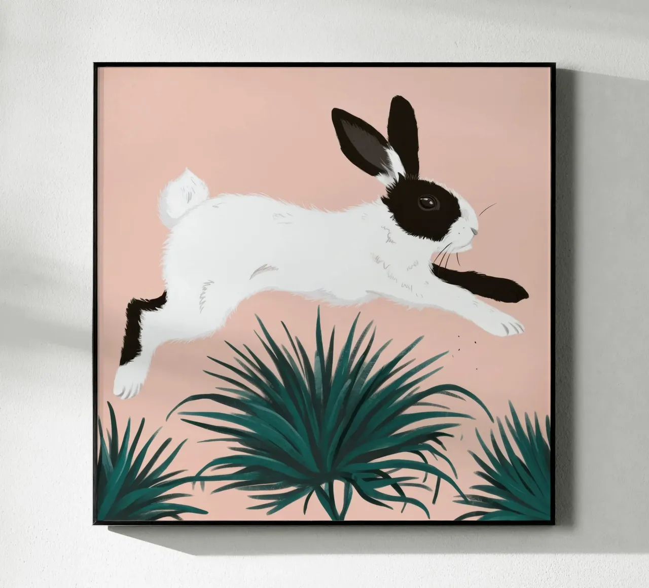 Il coniglio che salta plexiglass da Trace Brush